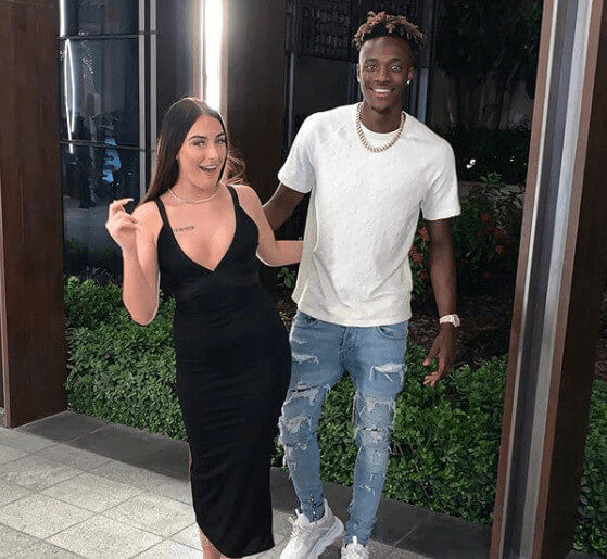 Tammy Abraham With His Hot Girlfriend Leah Monroe
